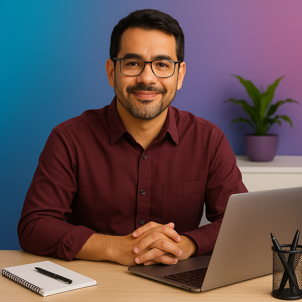 Professor acelera criação com IA